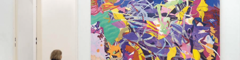 ANDREA bez tytułu (nr 84), 2019, 190 x 200 cm, farby olejne, akrylowe i w sprayu
untitled (Nr. 84), 2019, 190 x 200 cm, oil, acrylics and spray paint
o.t. (Nr. 84), 2019, 190 x 200 cm, Öl, Acryl und Sprayfarbe